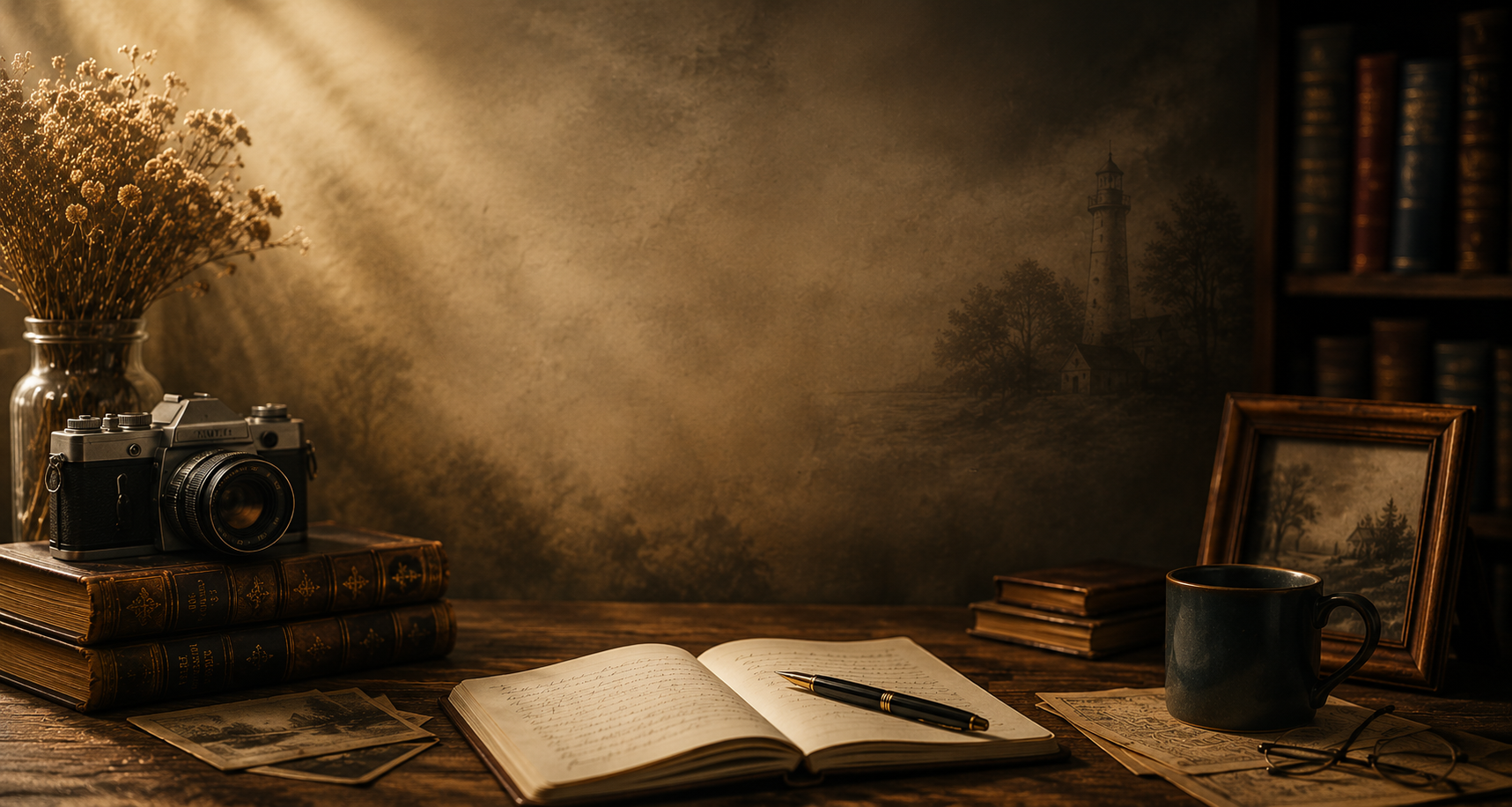 Book Collection Background